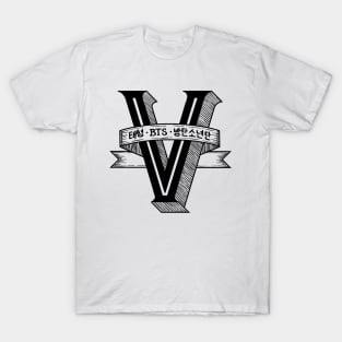 Bts t shirt hotsell v for girl